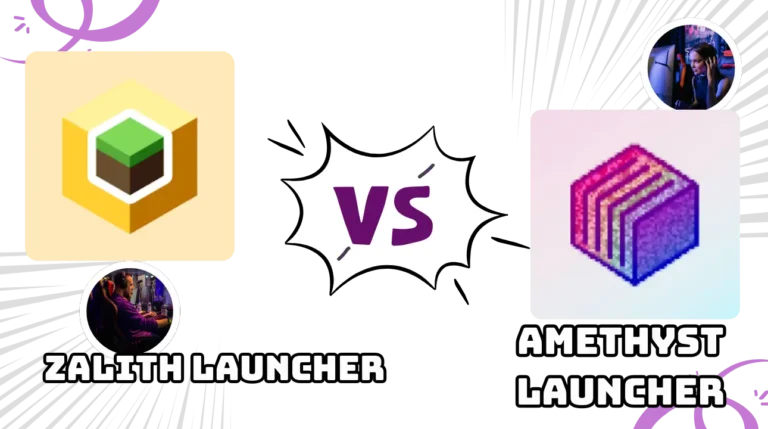 Amethyst Launcher vs Zalith Launcher.