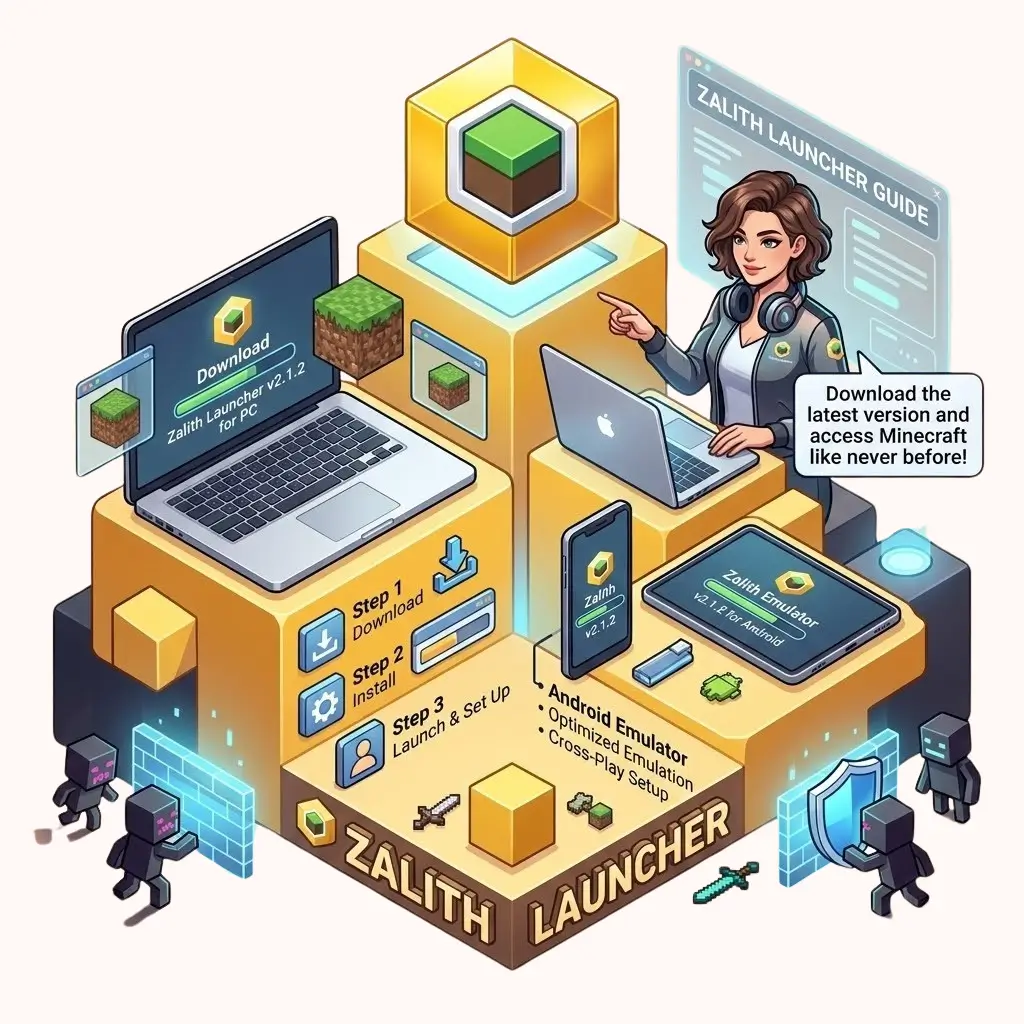 Download Zalith Launcher PC & Android Emulator Latest v2.1.2