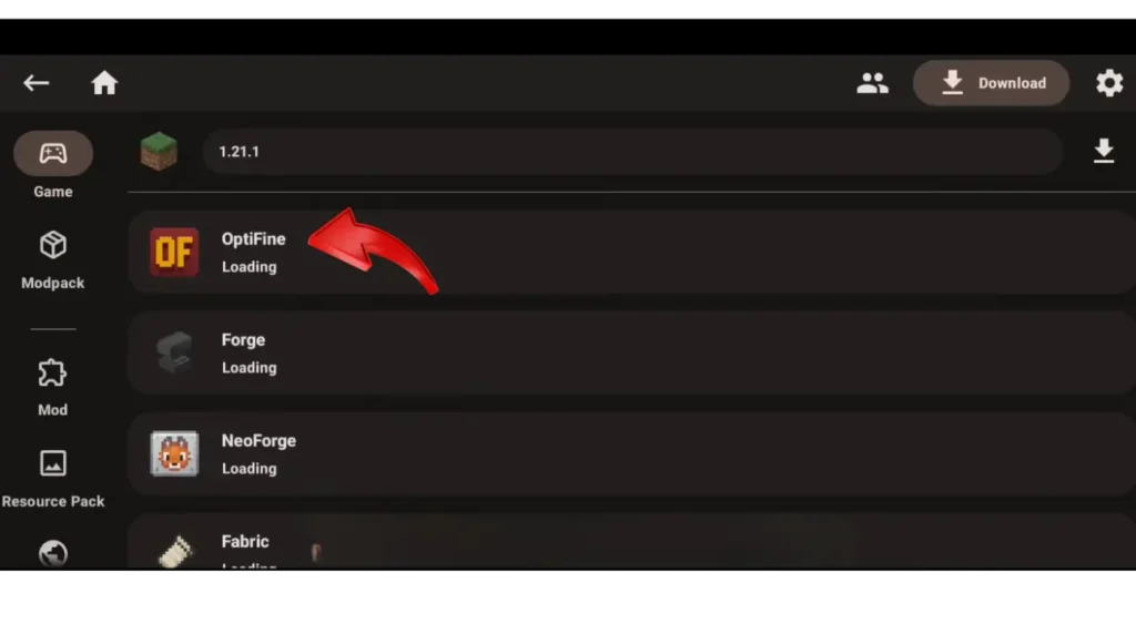 Better setting on android