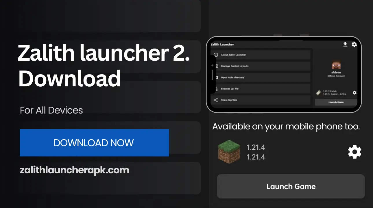 Download Zalith Launcher Latest v2.1.3 For All Devices