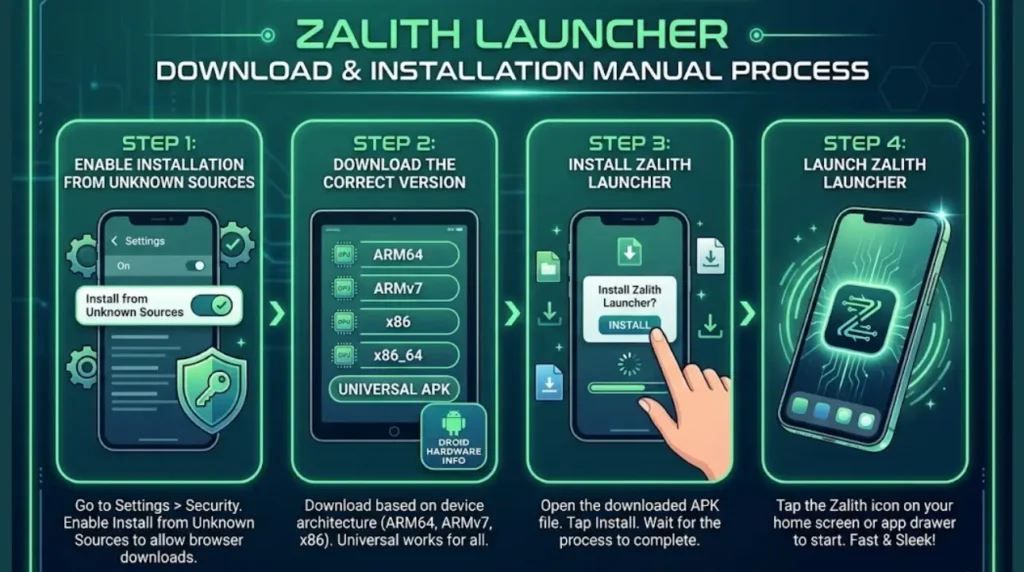 Zalith Launcher Download and Installation Menual Process
