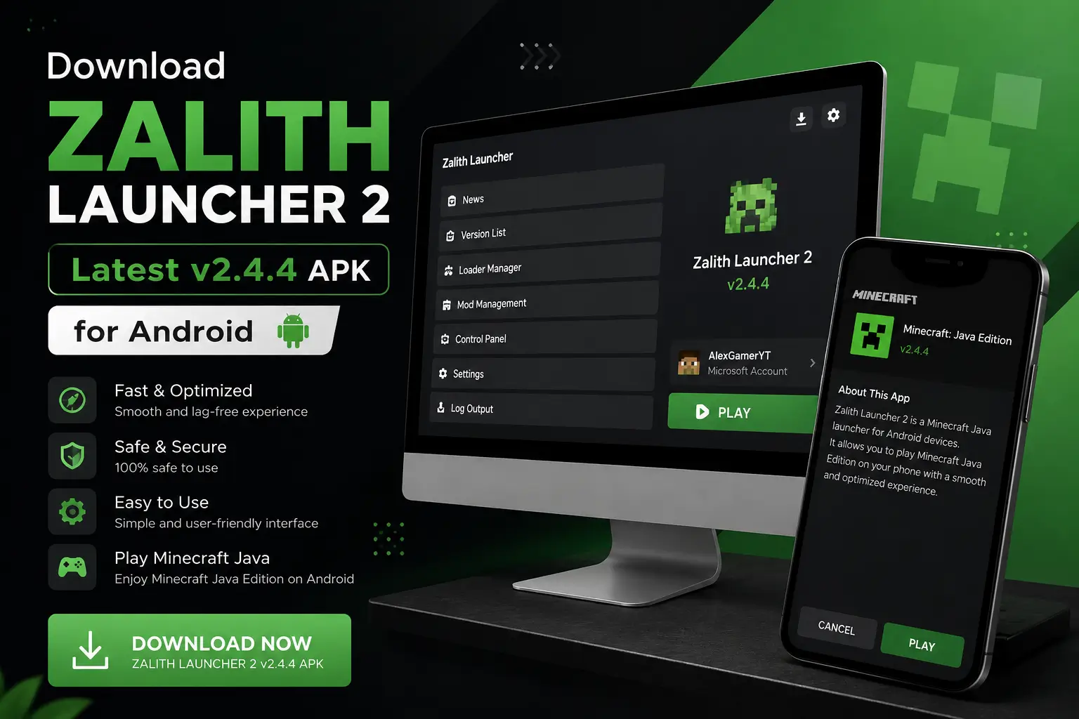 Download Zalith Launcher 2 Latest v2.4.4 APK for Android