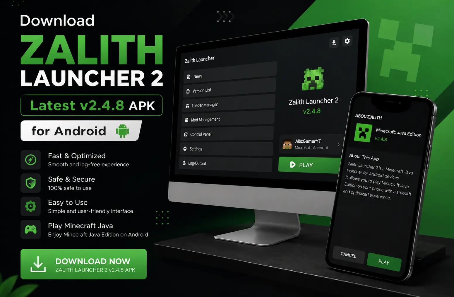 Download Zalith Launcher 2 Latest v2.4.9 hotfix1 APK for Android