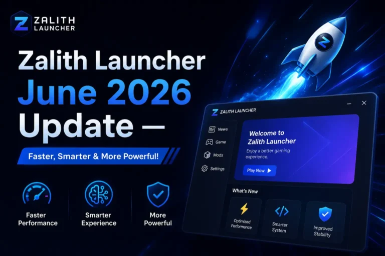 Zalith Launcher June 2026 Update — Faster, Smarter & More Powerful!